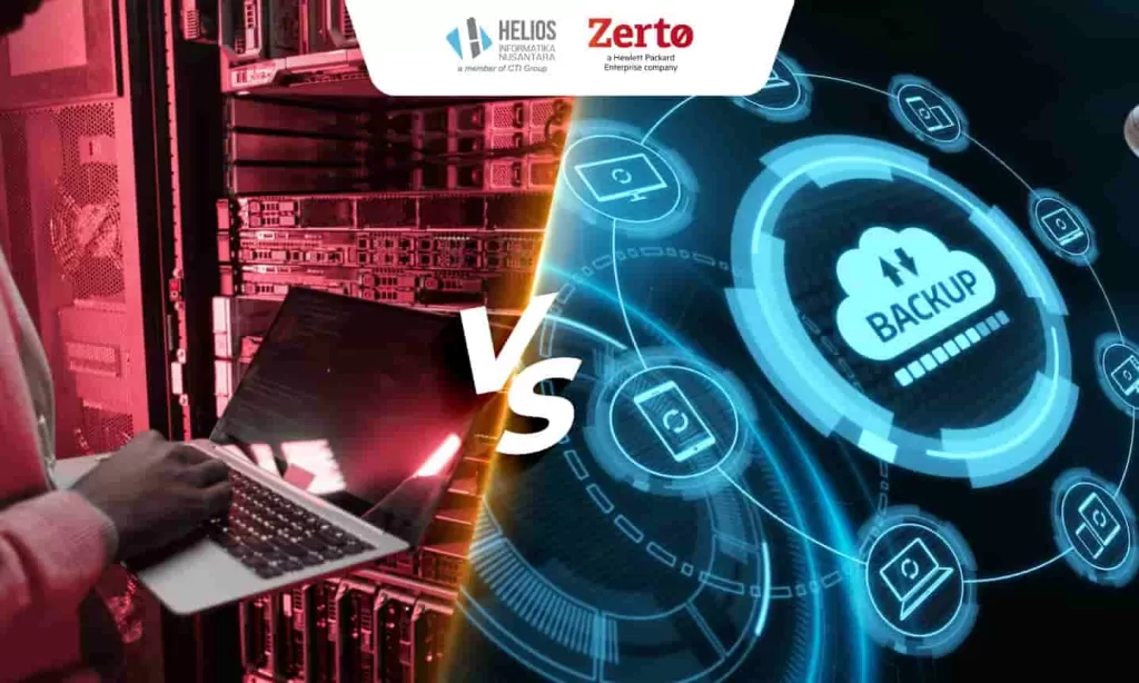 Traditional Backup vs Modern Backup Zerto