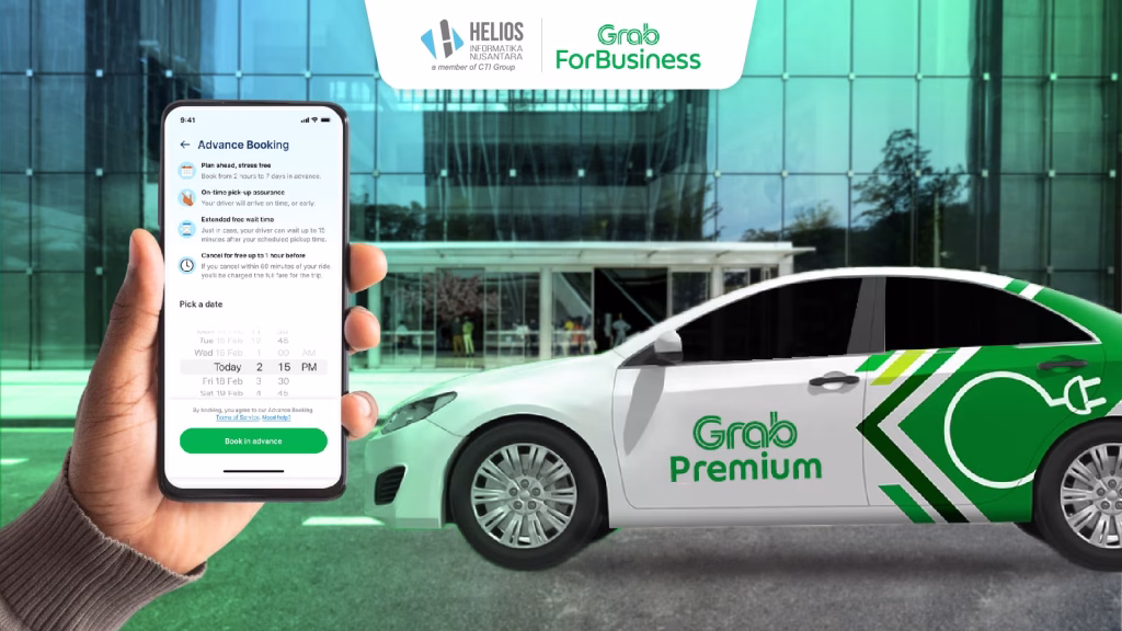 layanan transportasi premium GrabforBusiness High Values Ride Helios