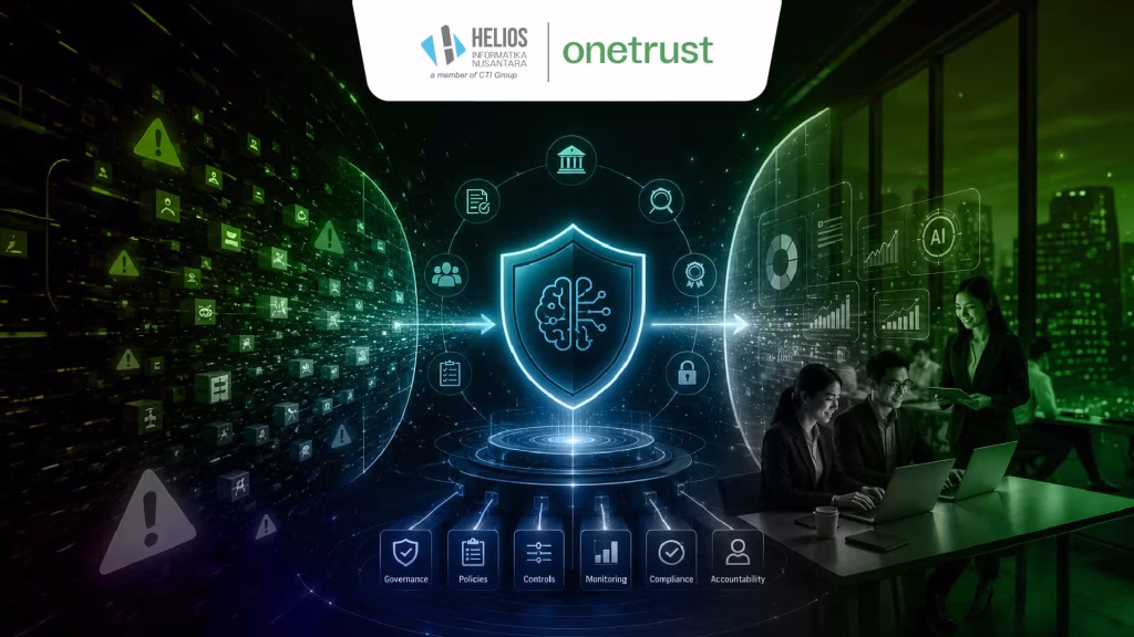 ilustrasi AI Governance Paradox OneTrust Helios