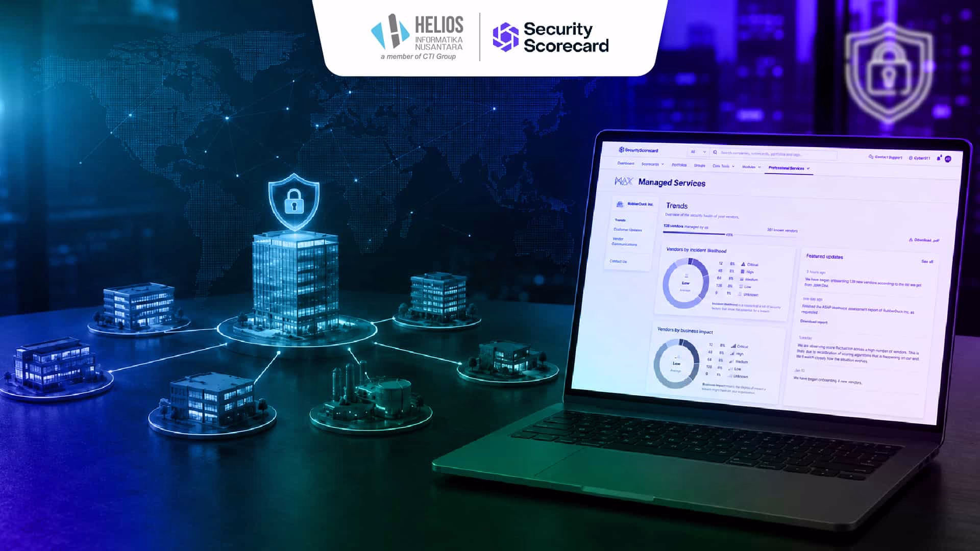 Continuous Cyber Security Risk Monitoring untuk Holding Company HIN