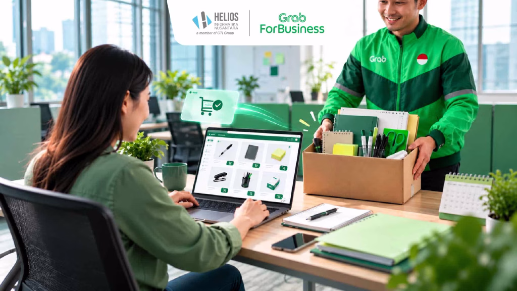 Pengadaan Alat Tulis Kantor yang Praktis dan Efisien dengan GrabMart Helios Informatika