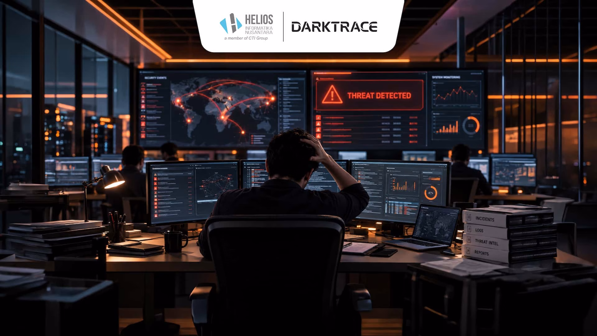 Threat Detection and Response Darktrace Helios Informatika