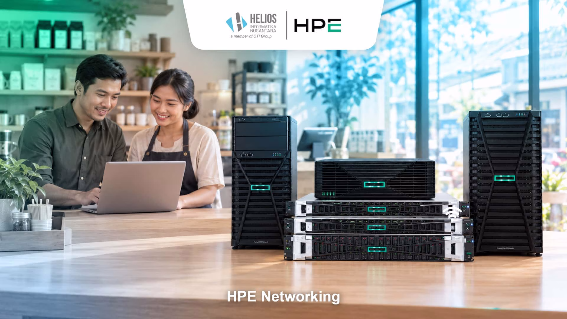 Rekomendasi server dan storage murah untuk SMB HPE Smart Choice Helios Informatika